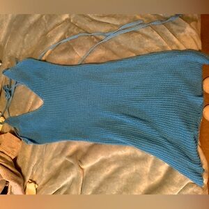 Size small, royal blue sundress / cover up